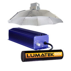 Lumatek 600W Digital Complete Grow Light Kit Parabolic Shade