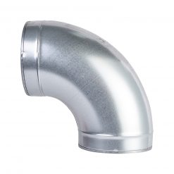 Metal 90 Degree Bend Ventilation Duct Elbow